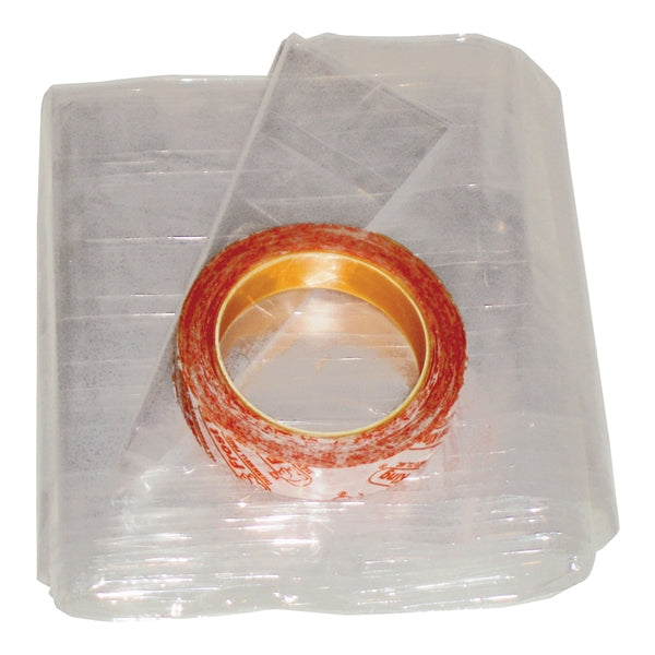 Frost King V76H Indoor Shrink Patio Door Kit, 84 in W, 110 in L, Plastic