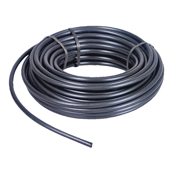 Rain Bird T22-50S Blank Tubing, 0.165 in ID, 50 ft L, Plastic, Black