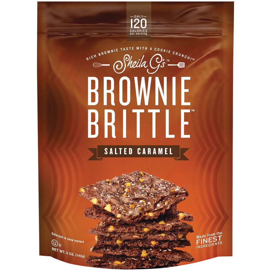 Sheila G's SG1238 Brownie Brittle, Salted Caramel Flavor, 5 oz