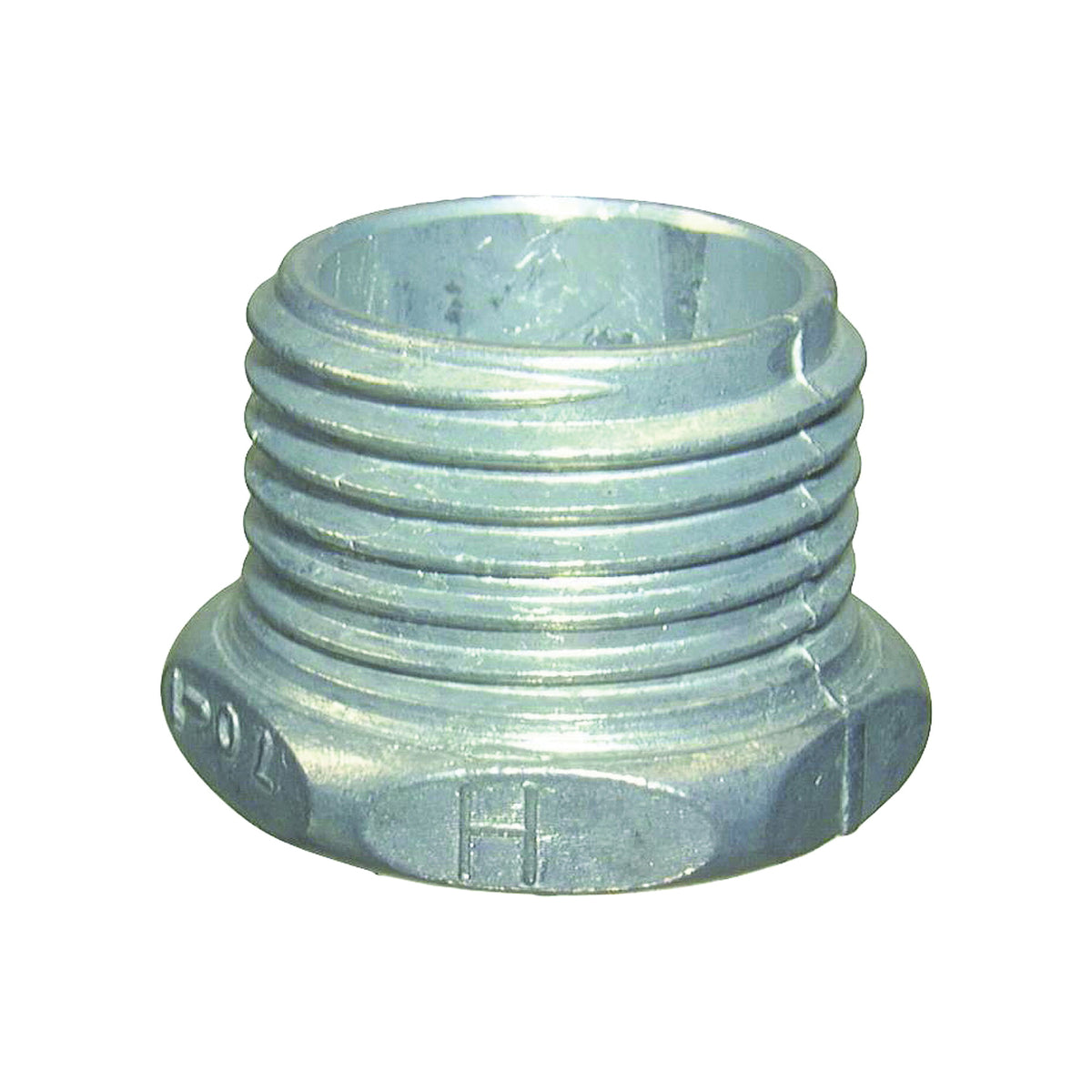 Halex 90703 Conduit Chase Nipple, 1 in Threaded, 1.53 in OD, Zinc