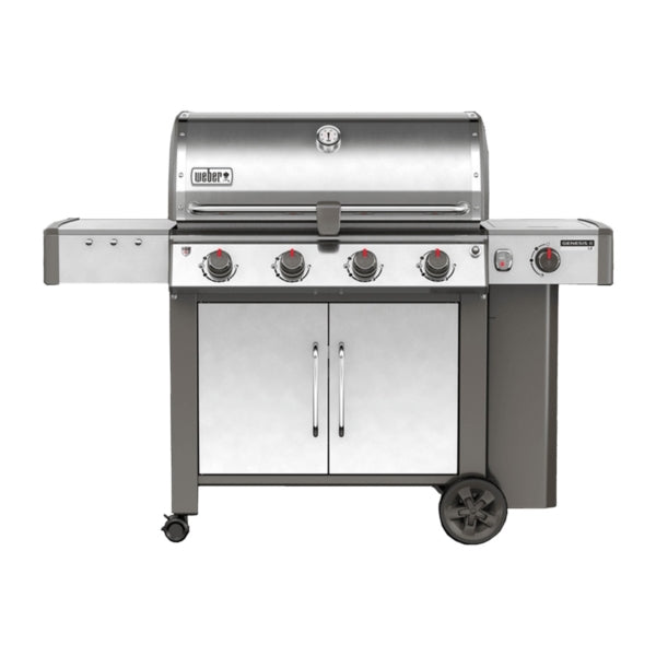 Weber Genesis II 62004001 Gas Grill, 52,000 Btu BTU, Propane, 4 -Burner, 646 sq-in Primary Cooking Surface
