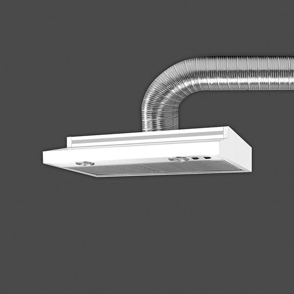 DUNDAS JAFINE MFX48X Semi-Rigid Duct, 4 in Dia, 8 ft L, Aluminum