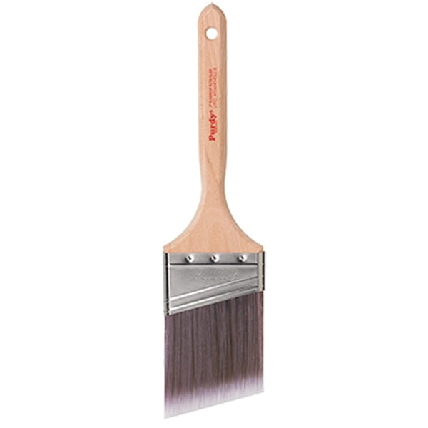 Purdy Clearcut Elite 144152830 Trim Brush, 3 in W, Nylon/Polyester Bristle, Fluted Handle