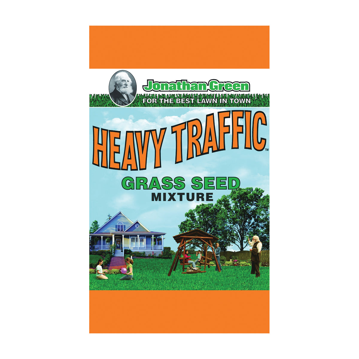 Jonathan Green Black Beauty Heavy Traffic 10970 Heavy Traffic Grass Seed, 3 lb Bag