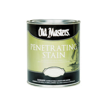 Load image into Gallery viewer, Old Masters 41404 Penetrating Stain, Clear, Pickling White, Liquid, 1 qt, Can

