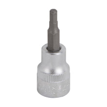 Load image into Gallery viewer, Vulcan Hex Bit Socket, Chrome, 4 mm, 3/8 in Drive, 1-7/8 in OAL
