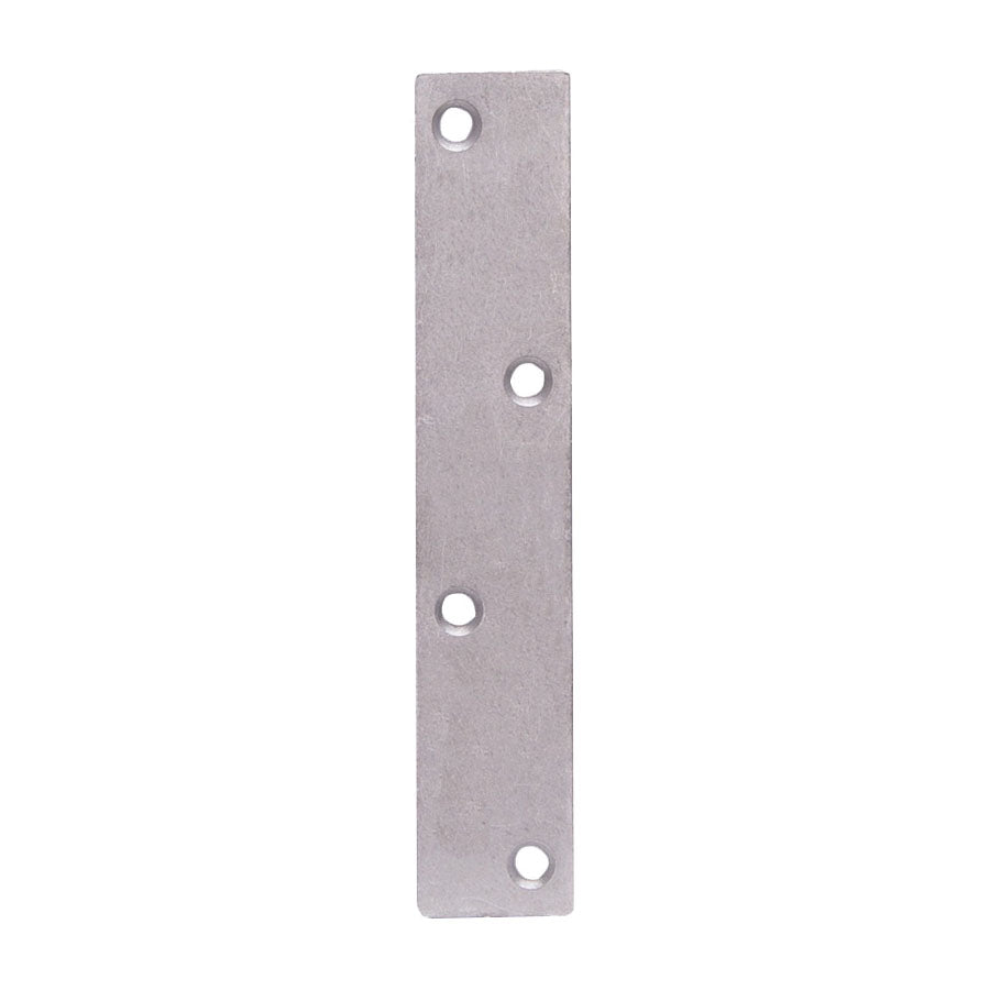 ProSource MP-Z06-01PS Mending Plate, 6 in L, 1-1/8 in W, Steel, Galvanized, Screw Mounting