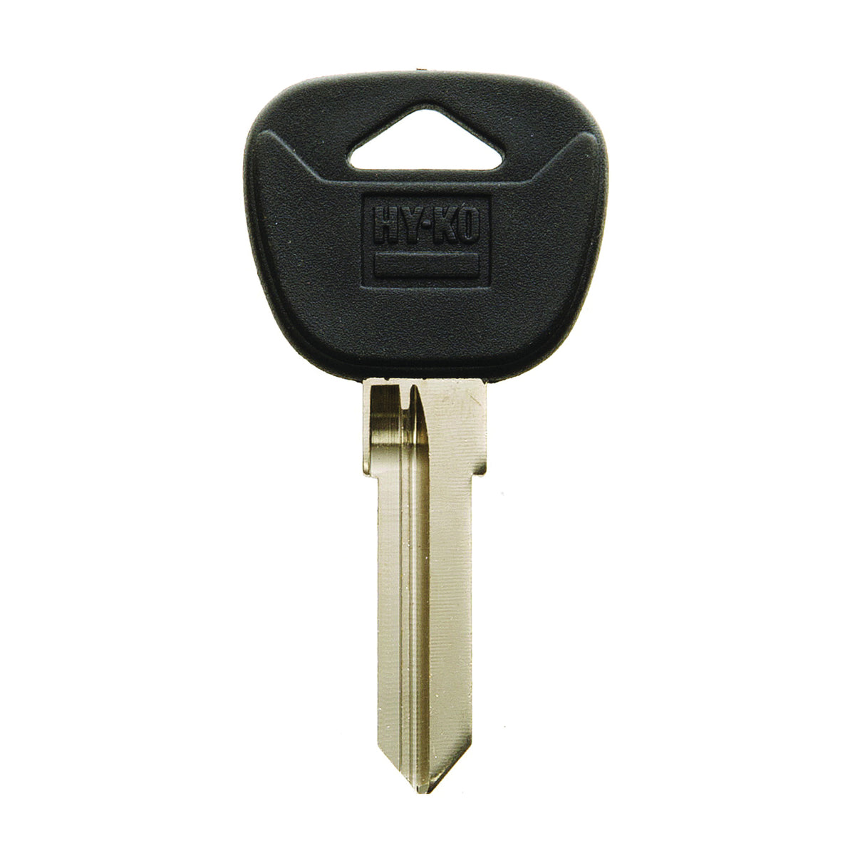 HY-KO 12005BMW3 Automotive Key Blank, Brass/Plastic, Nickel, For: BMW Vehicle Locks