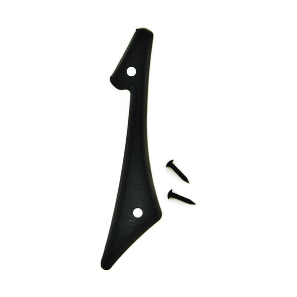 HY-KO PN-29/1 House Number, Character: 1, 4 in H Character, Black Character, Plastic