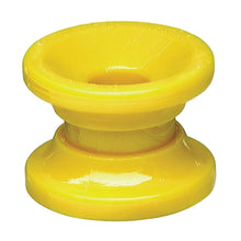 Load image into Gallery viewer, Zareba ICDY-Z/DC10 Donut Corner Insulator, 14 ga Fence Wire, Polyrope/Polytape, Polycarbonate, Yellow
