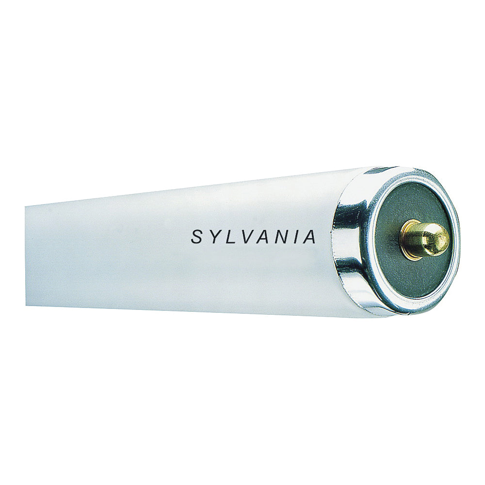 Sylvania 29489 Fluorescent Bulb, 75 W, T12 Lamp, Single Pin Lamp Base, 3872 Lumens, 4100 K Color Temp, Cool White Light