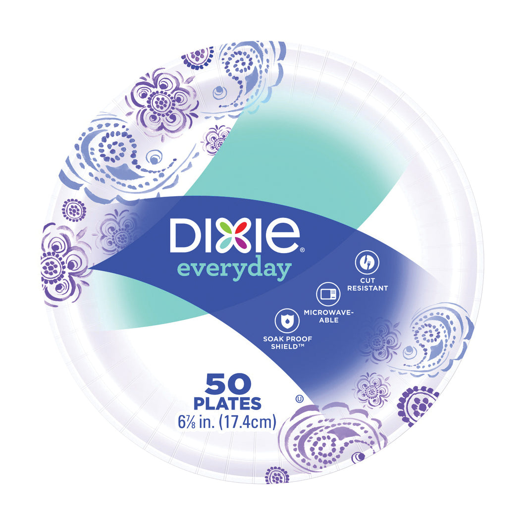 Dixie 15123 Disposable Plate, Paper