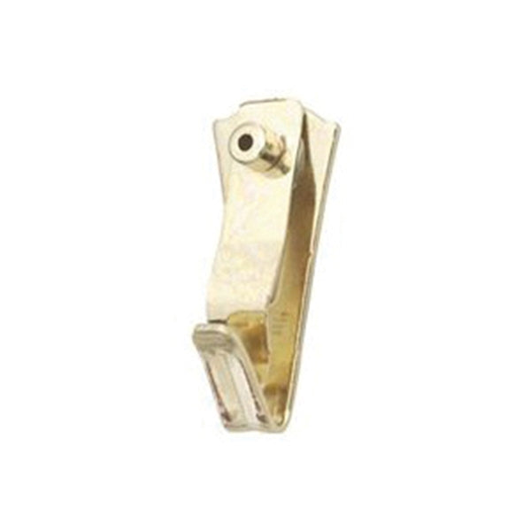 OOK 53100 Tremor Hanger, 20 lb, Steel, Brass, Gold