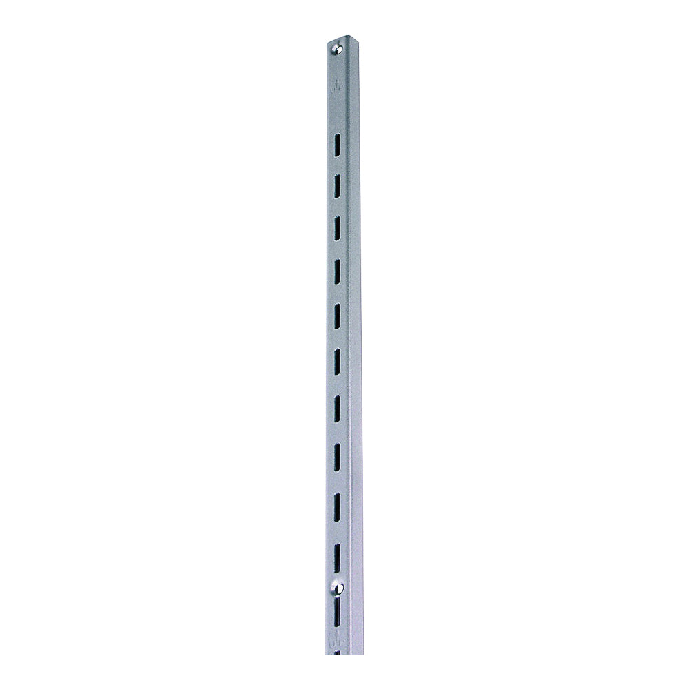 Knape &amp; Vogt 80 80 TI 72 Shelf Standard, 320 lb, 16 ga Thick Material, 5/8 in W, 72 in H, Steel, Titanium