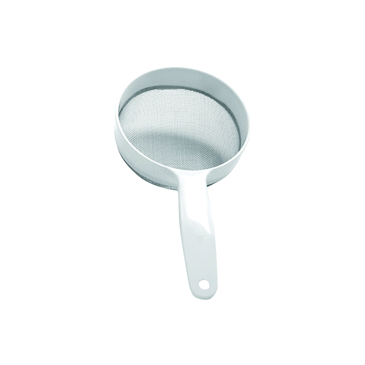 NORPRO 2135 Strainer, Stainless Steel, 5 in Dia, Plastic Handle