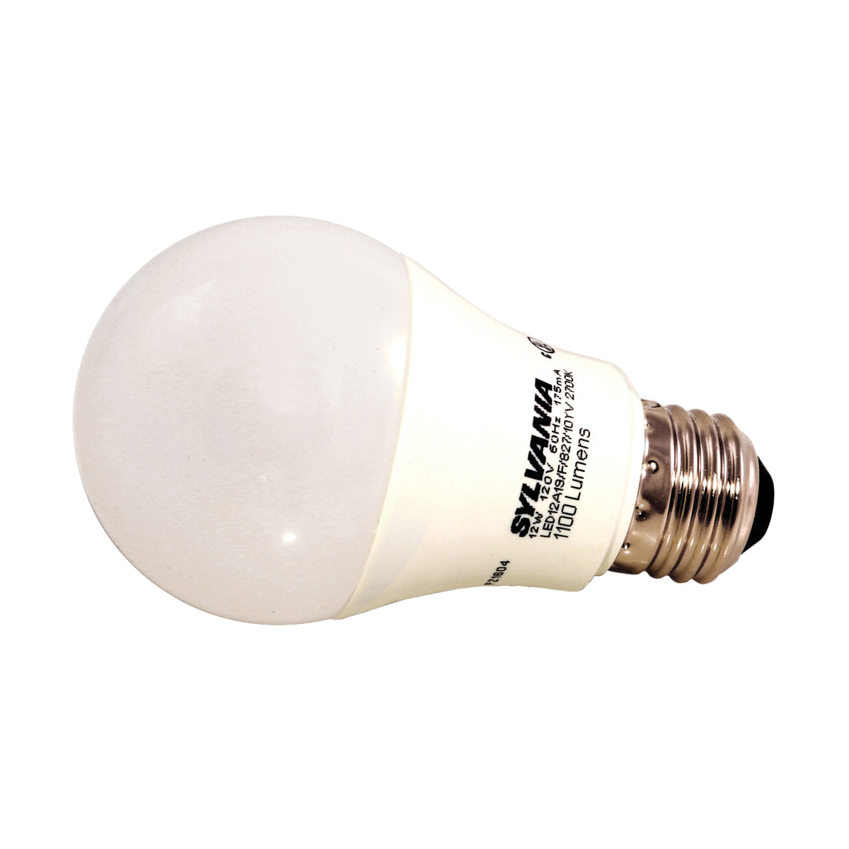 Sylvania 79291 LED Bulb, General Purpose, 75 W Equivalent, E26 Lamp Base, Frosted, Warm White Light, 2700 K Color Temp