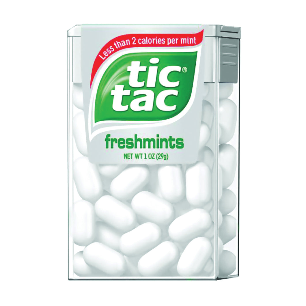 Tic Tac TTBIGF12 Fresh Mint, Freshmint Flavor, 1 oz Pack