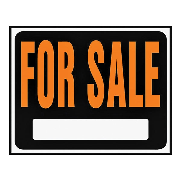 HY-KO Hy-Glo Series SP-100 Jumbo Identification Sign, For Sale, Fluorescent Orange Legend, Plastic