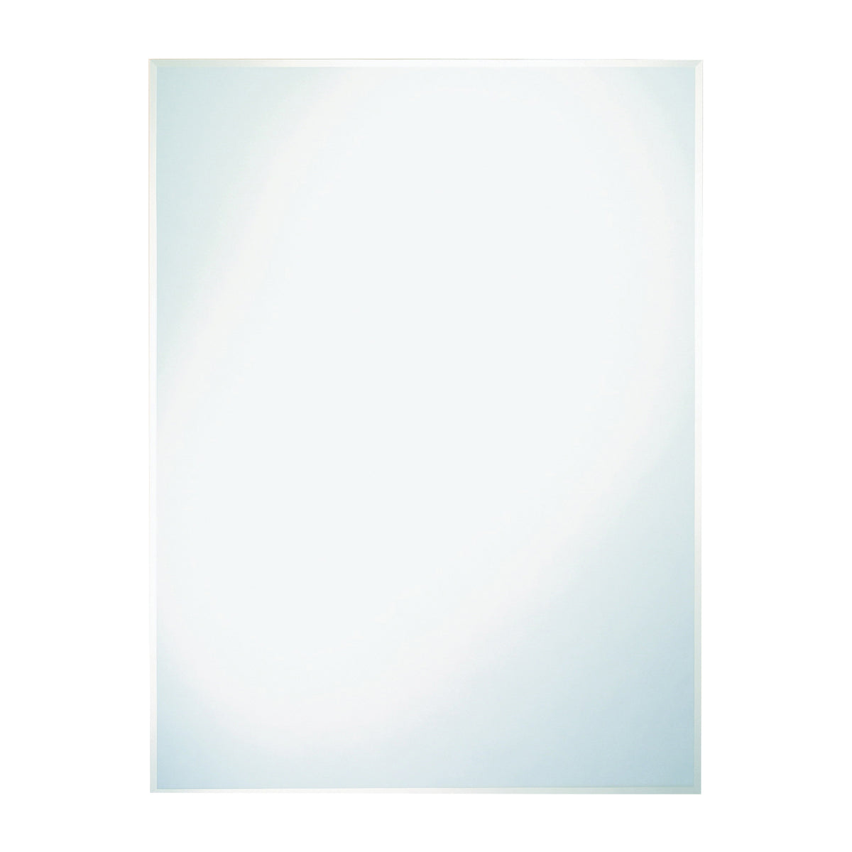 RENIN 201360 Somerset Frameless Mirror, 48 in L, 36 in W, Rectangular, Clear Frame
