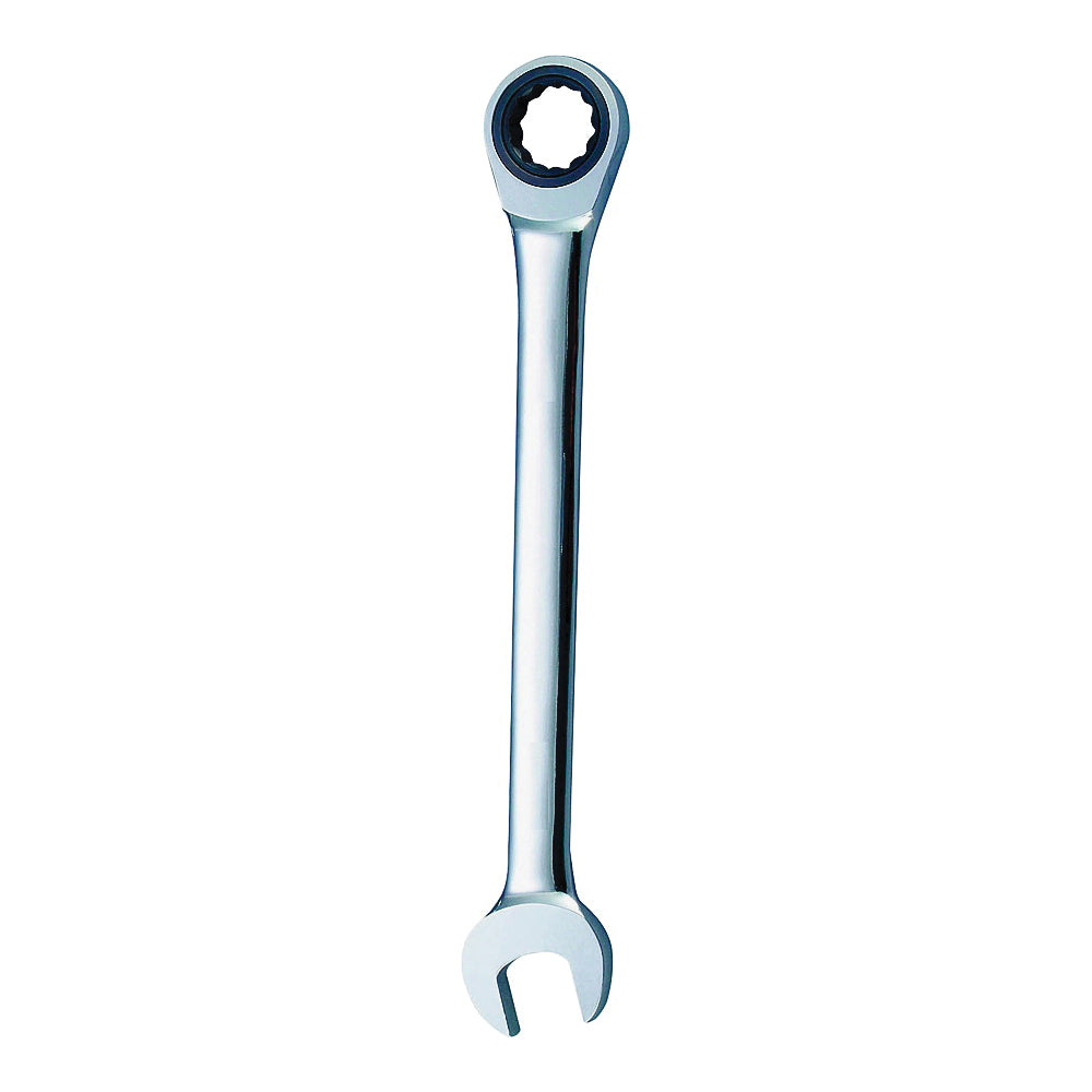 Vulcan PG11/16 Combination Wrench, SAE, 11/16 in Head, Chrome Vanadium Steel, Polished Mirror