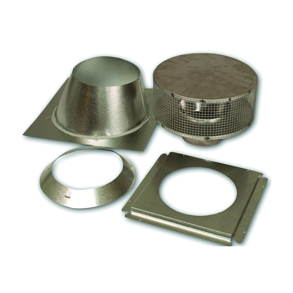 FMI CP-8DM Chimney Vent Kit, For: 8 in ID, 12-3/8 in OD, 1700 deg pipe