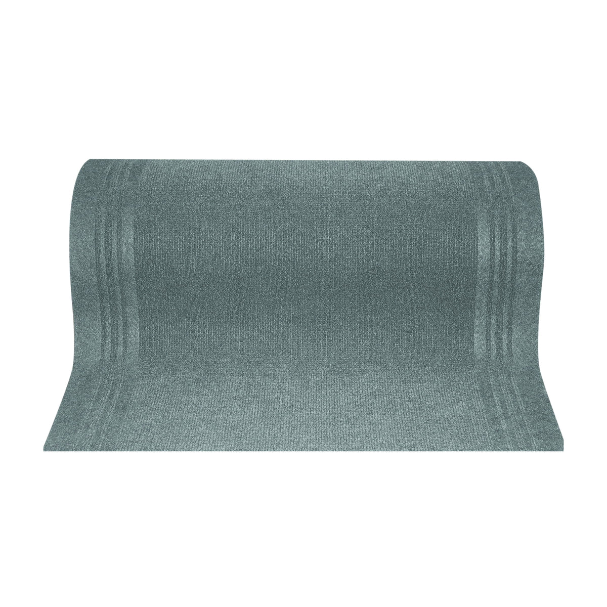 WJ DENNIS HGR0027 Floor Runner Mat, 100 ft L, 26 in W, Rectangular, Gray