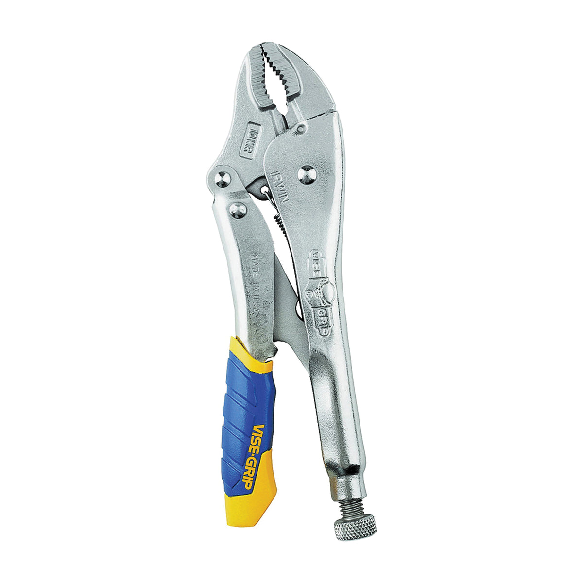 IRWIN Fast Release Series 5T Locking Plier, 10 in OAL, 1-7/8 in Jaw Opening, Ergonomic Handle, 5/8 in W Jaw