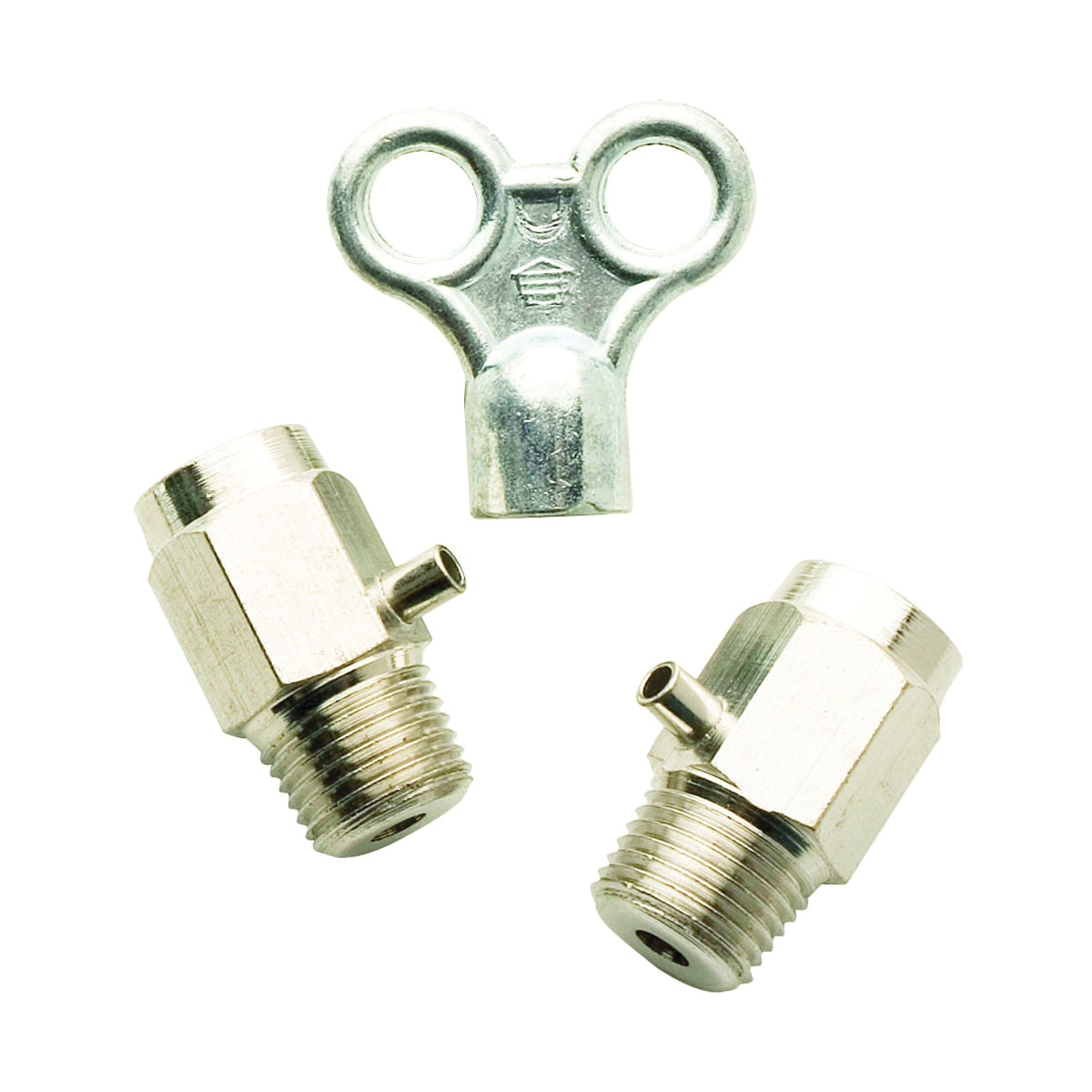 Plumb Pak PP827-9 Loose Key Air Valve with Key, 1/8-27 in Connection, NPT, Brass, Chrome