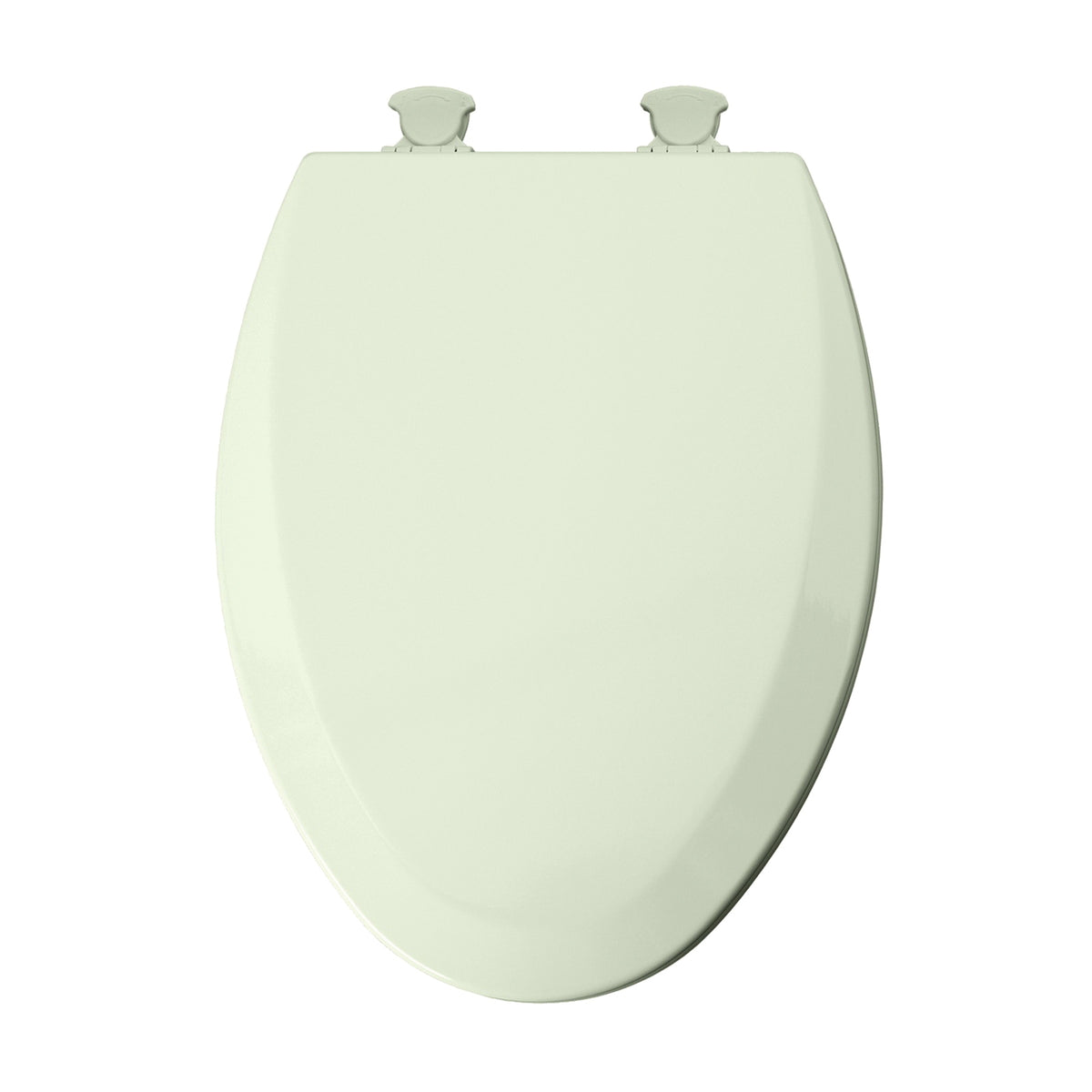Mayfair 141EC 346/146EC Toilet Seat, Elongated, Wood, Biscuit, Twist Hinge