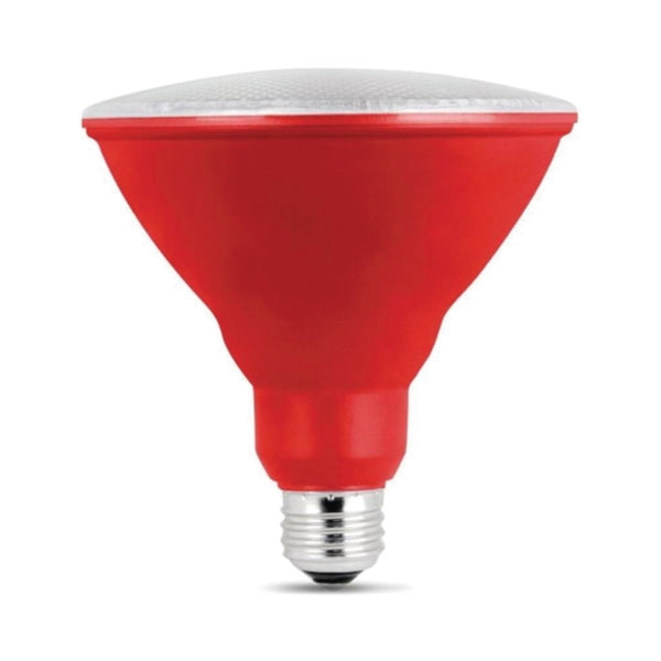 Feit Electric PAR38/R/10KLED LED Lamp, Flood/Spotlight, PAR38 Lamp, E26 Lamp Base, Red Light
