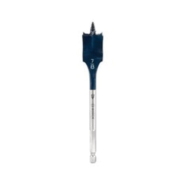 Bosch Daredevil DSB1011 Spade Drill Bit, 7/8 in Dia, 6 in OAL, 1-Flute, 1/4 in Dia Shank, Hex Shank