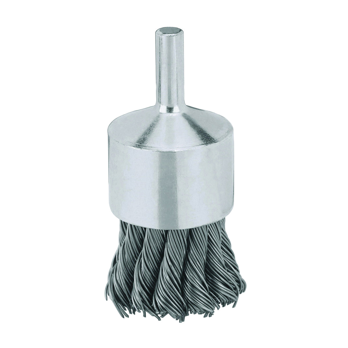 DeWALT DW4902 End Brush, 1 in Dia, 0.02 in Dia Bristle, Carbon Steel Bristle