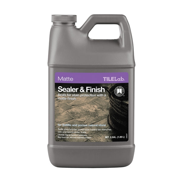 CUSTOM TileLab TLMTSSHG Sealer and Finish, Opaque Liquid, 0.5 gal, Bottle