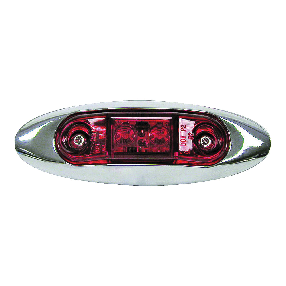 PM V168XR LED Light, 9/16 V, 2-Lamp, LED Lamp, Red Lamp