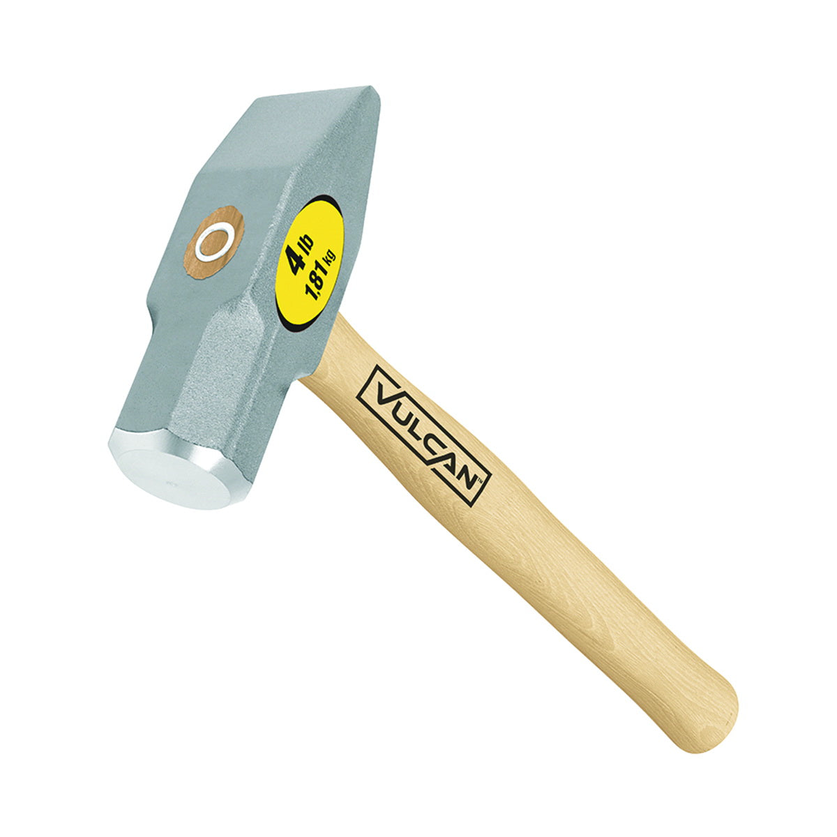 Vulcan 34517 Hammer, 4 lb Head, Cross, Cross-Pein, Forged Milled Head, Steel Head