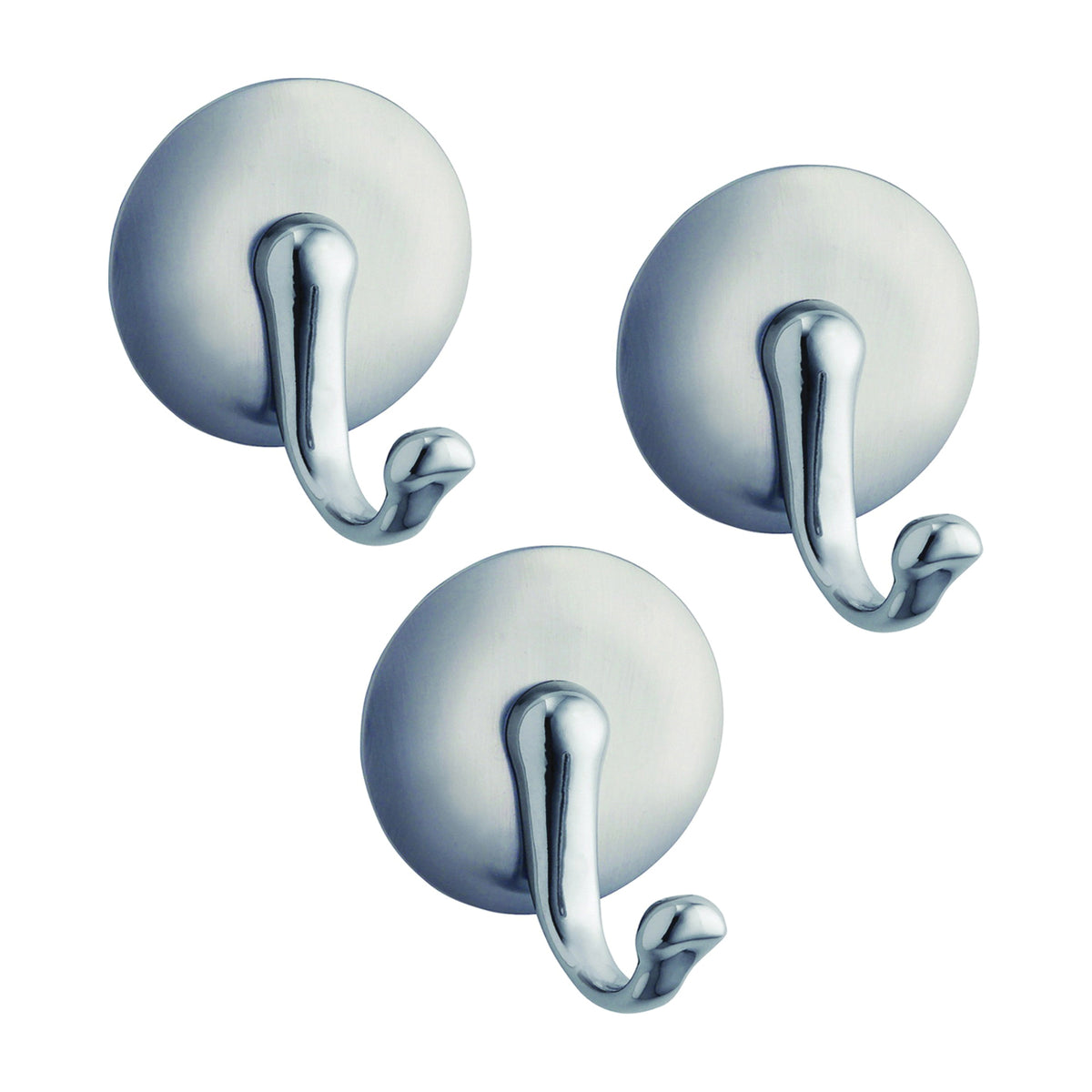 iDESIGN 54970 Hook, Stainless Steel, Brushed Stainless Steel