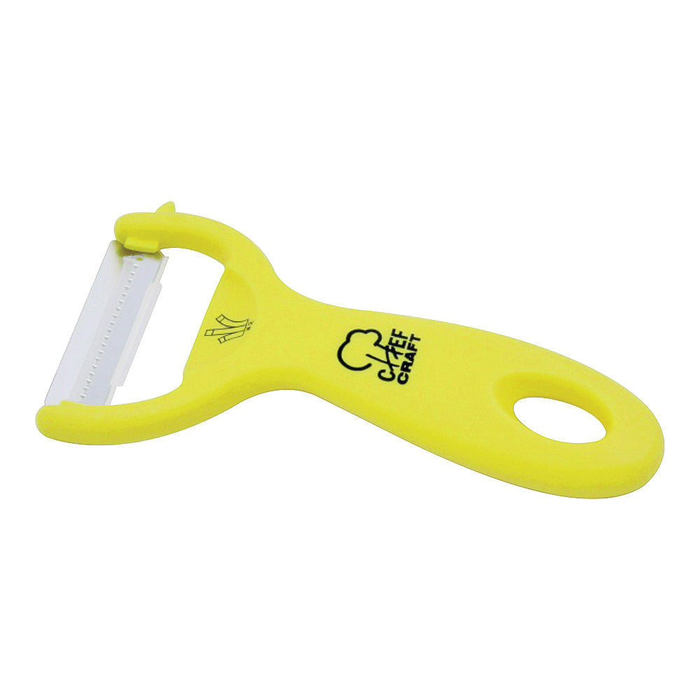 CHEF CRAFT 21643 Peeler, Plastic/Stainless Steel, Yellow