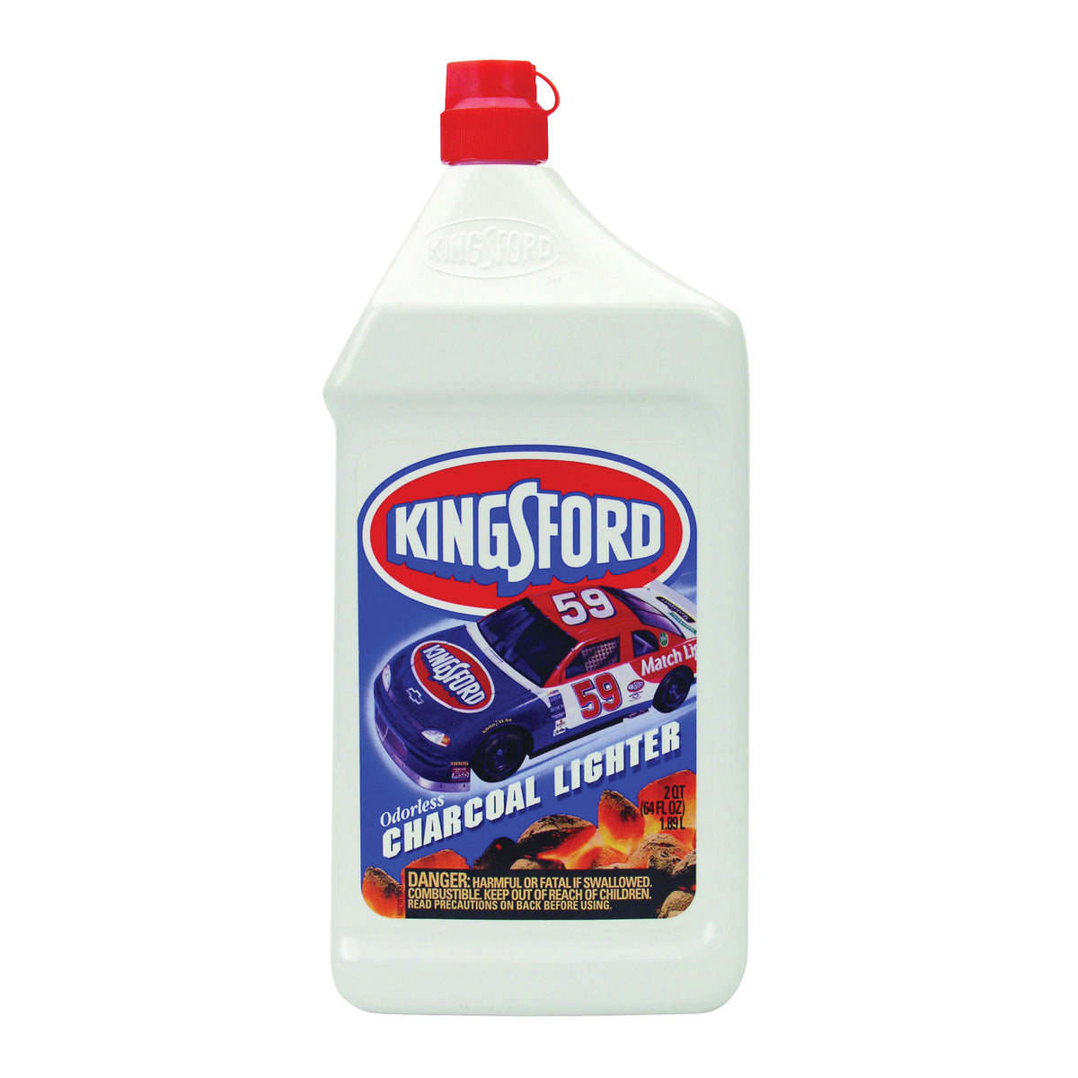 KINGSFORD 71178 Charcoal Lighter Fluid, Liquid, 64 oz