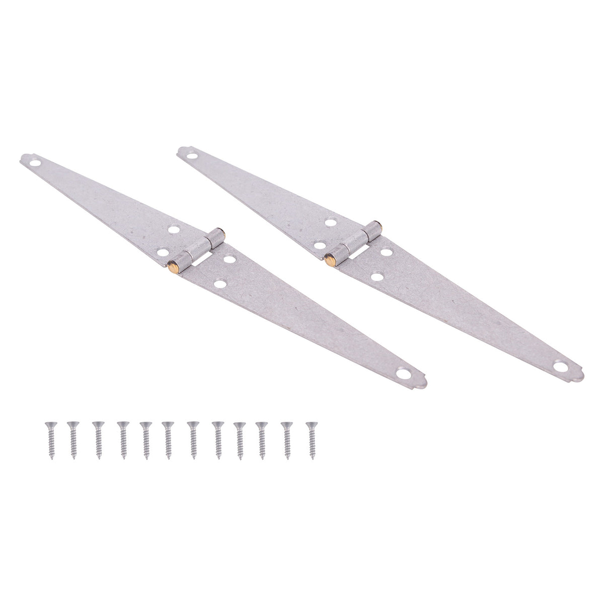 ProSource LSH-G06-C2PS Strap Hinge, 1.4 mm Thick Leaf, Steel, 180 Range of Motion