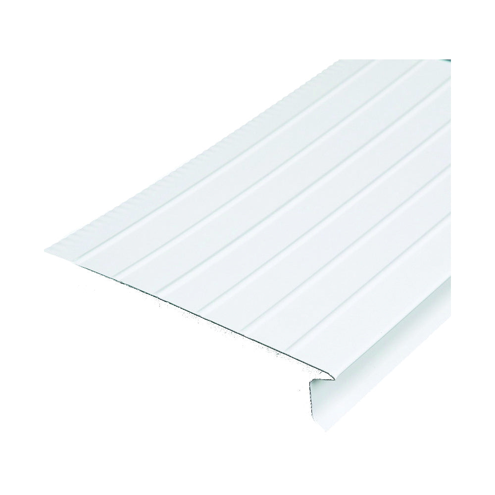 Amerimax 5521700120 Roof Edge, 10 ft L, Aluminum, White