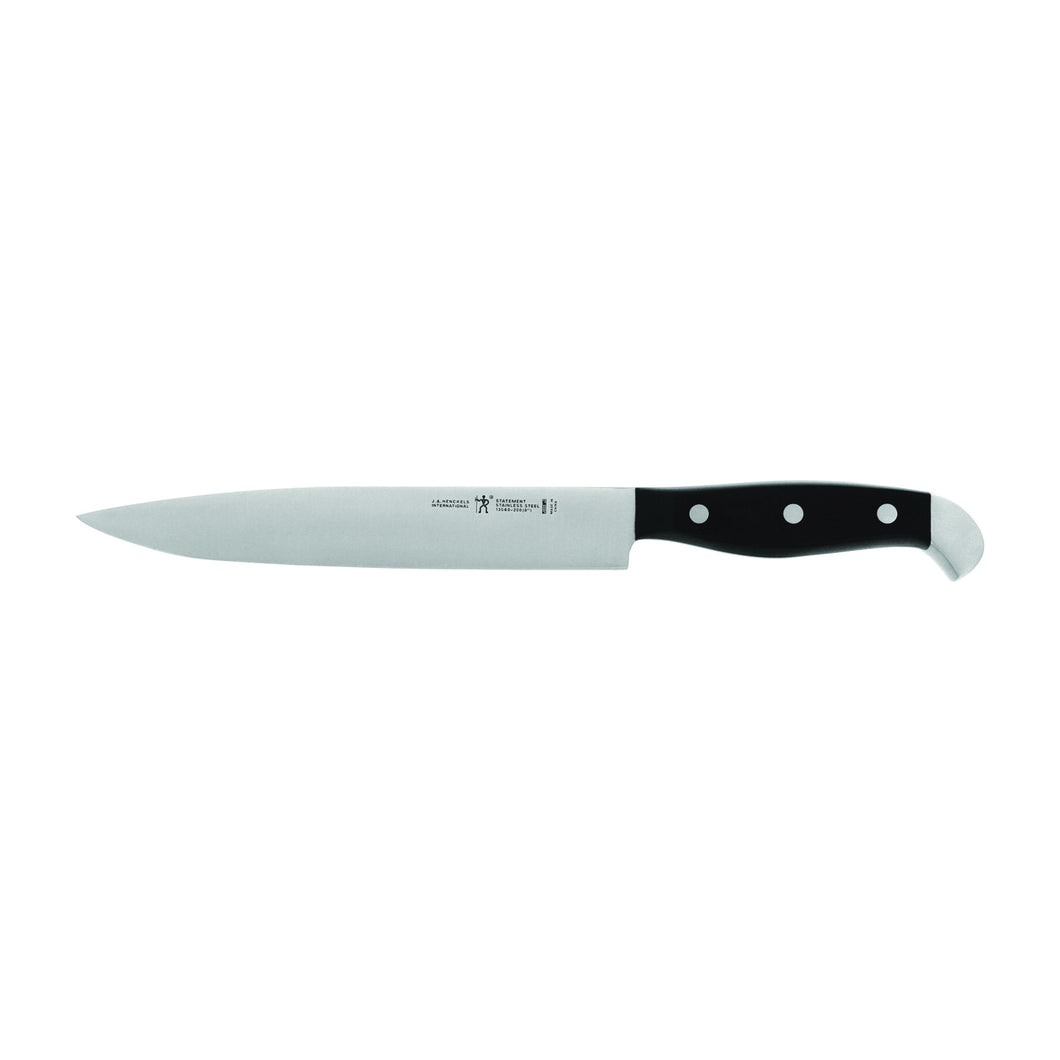 Henckels International Statement 13540-133 Utility Knife, Stainless Steel Blade, Black Handle, Serrated Blade