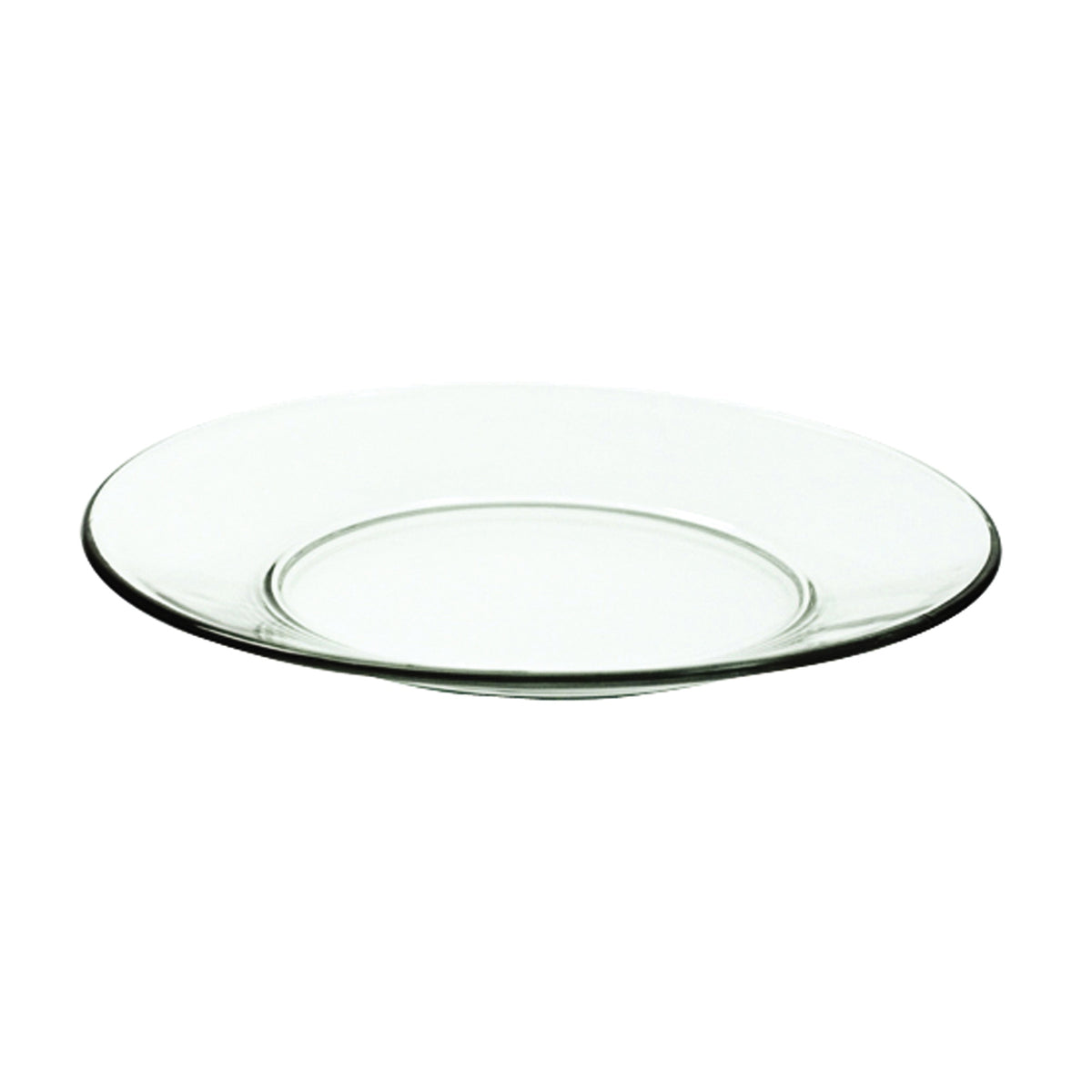 Oneida 86037 Dinner Plate, Glass, Clear, For: Dishwasher