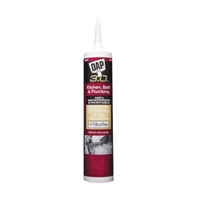 Load image into Gallery viewer, DAP 3.0 00790 Plumbing Sealant, White, 24 hr Curing, 9 oz Tube
