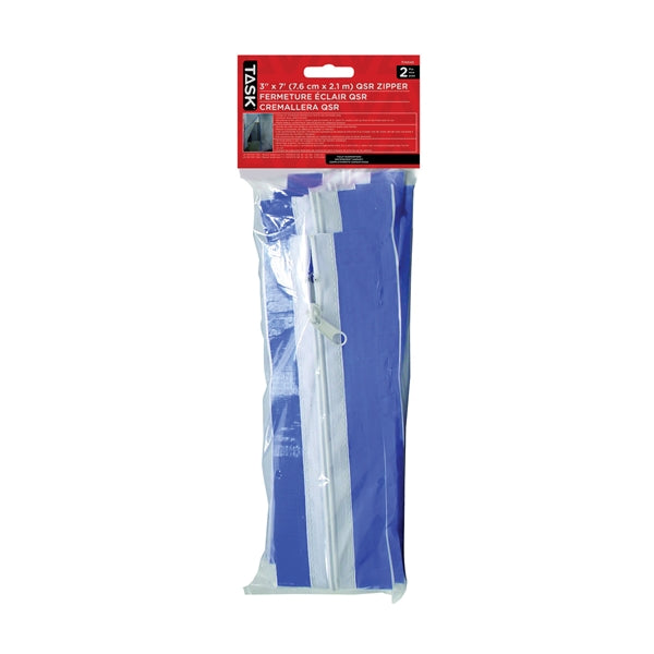 TASK QSR T74545 Zipper, 7 ft L, 3 in W