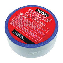 Load image into Gallery viewer, TASK QSR T74518 Dust Containment Tape, Double-Sided, 50 ft L, 2 in W, Poly, Clear
