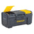 STANLEY STST19410 Tool Box, 30 lb, Polypropylene, Black/Yellow, 3-Compartment