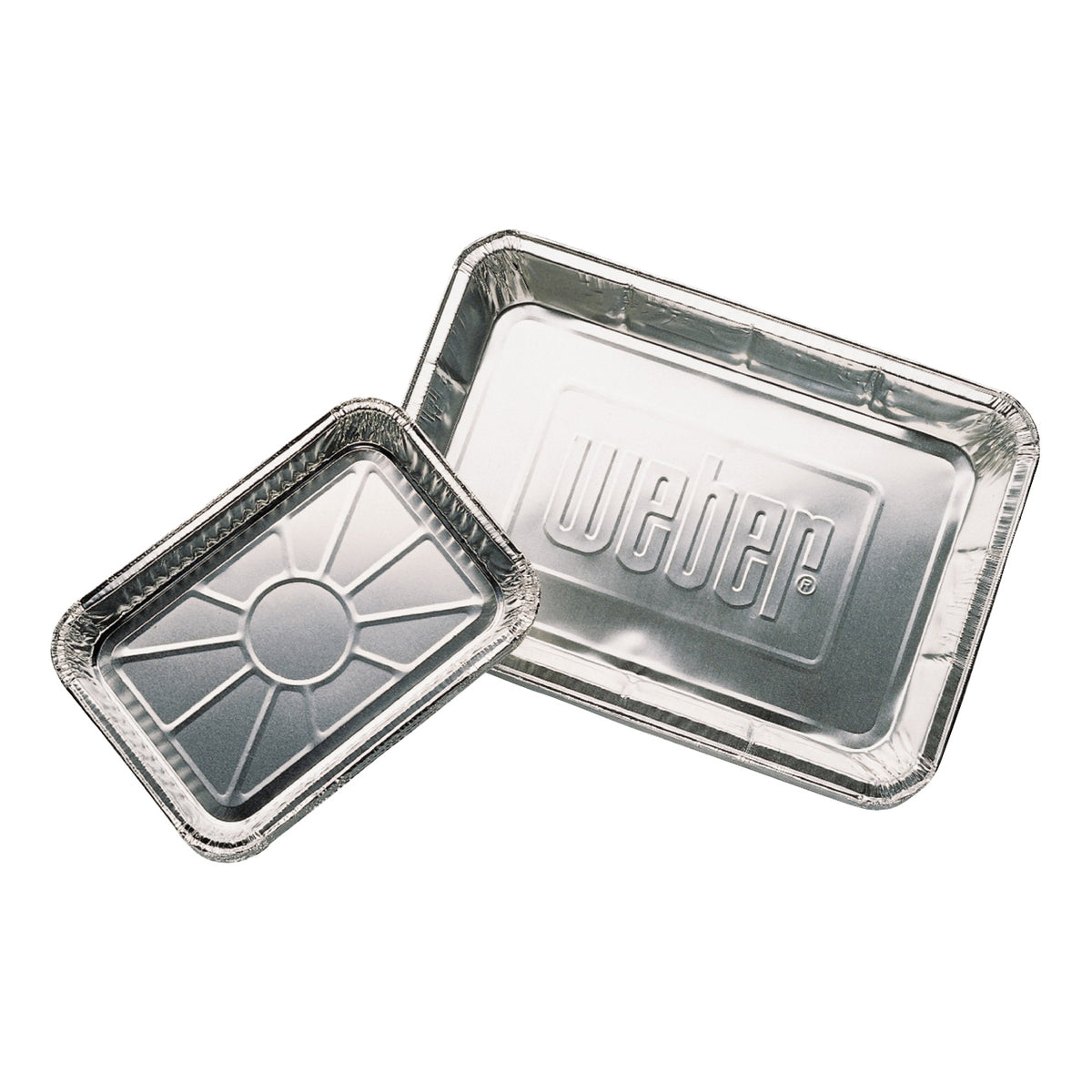 Weber 6415 Drip Pan, 8-1/2 in L, 6 in W, Aluminum