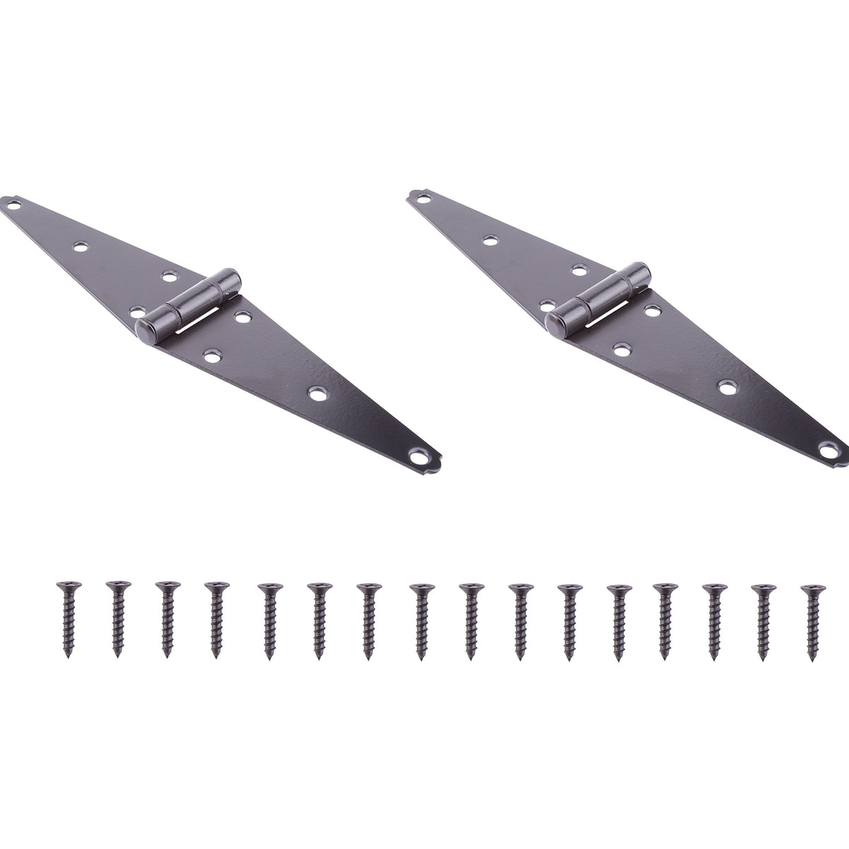 ProSource HSH-B06-C2PS Strap Hinge, 2.6 mm Thick Leaf, Steel, 180 Range of Motion