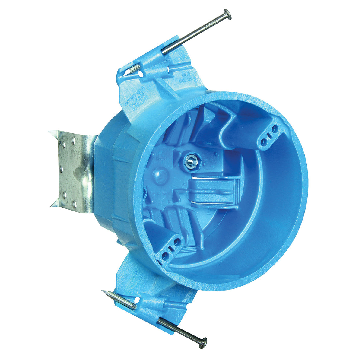 Carlon BH525L Ceiling Fan Box, 3.06 in D, 1 -Gang, PVC, Blue