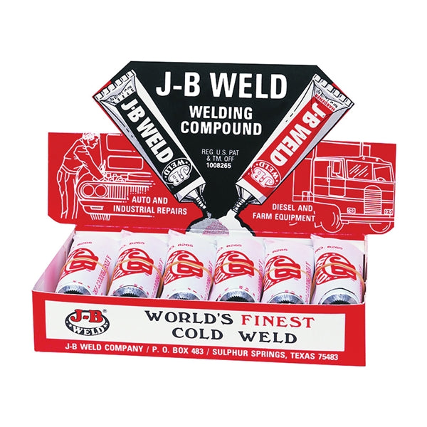 J-B WELD 8265 Cold Weld Epoxy, Dark Gray, Solid, 1 oz Tube